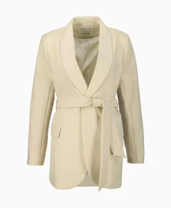 Blazers^Co'couture Co'Couture Blazer Volacc Belt Bruin