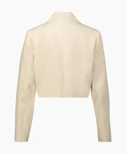 Blazers^Co'couture Co'Couture Blazer Vola Crop Beige