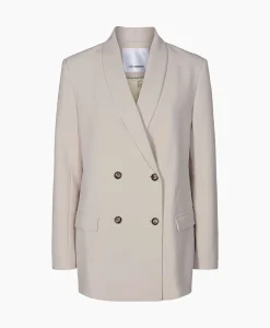 Blazers^Co'couture Co'Couture Blazer Vola Oversize Beige