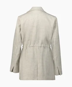 Blazers^Co'couture Co'Couture Blazer Winnie Tie String Grijs