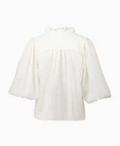 Blouses^Co'couture Co'Couture Blouse Sueda Puff Wit