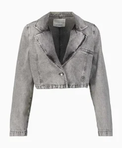 Jassen^Co'couture Co'Couture Jack Vika Crop Grijs