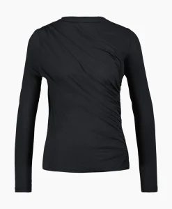 T-Shirts & Tops^Co'couture Co'Couture Top Drapeycc Tee Zwart