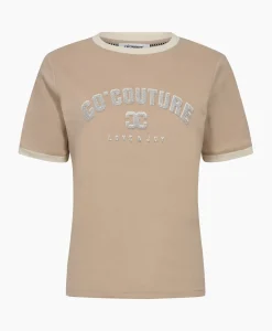 T-Shirts & Tops^Co'couture Co'Couture T-Shirt Korte Mouw Edge Ecru