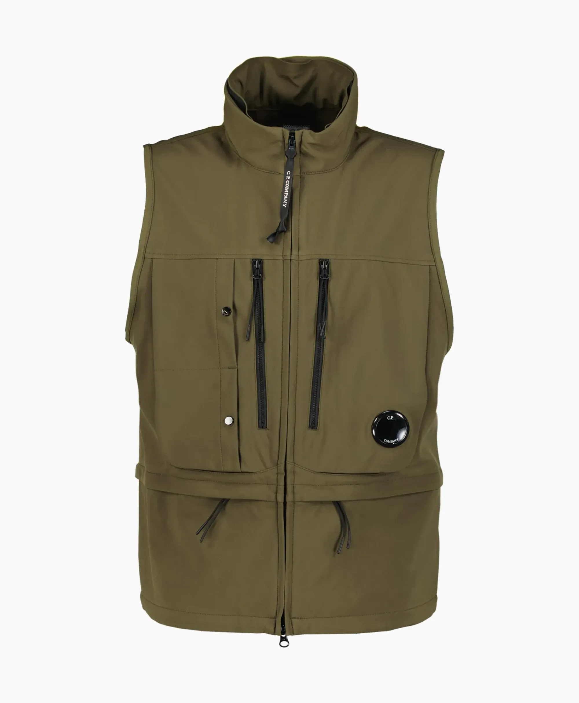 Jassen^Cp Company Bodywarmer Cp Shell Utility Groen
