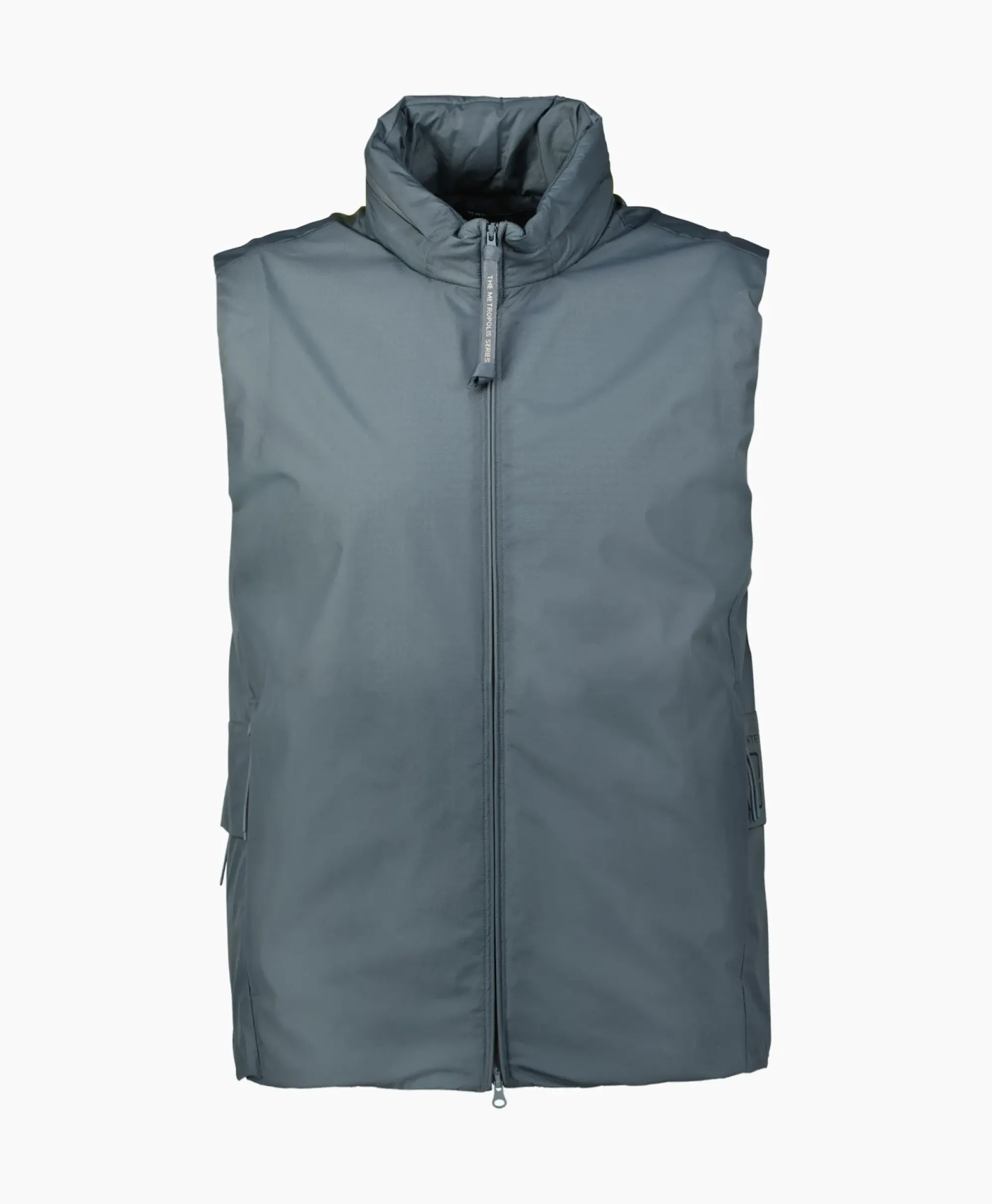 Jassen^Cp Company Bodywarmer Metropolis Pertex Vest Blauw