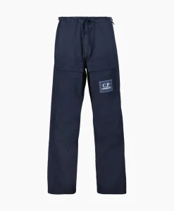 Broeken^Cp Company Broek Fili Loose Donker Blauw