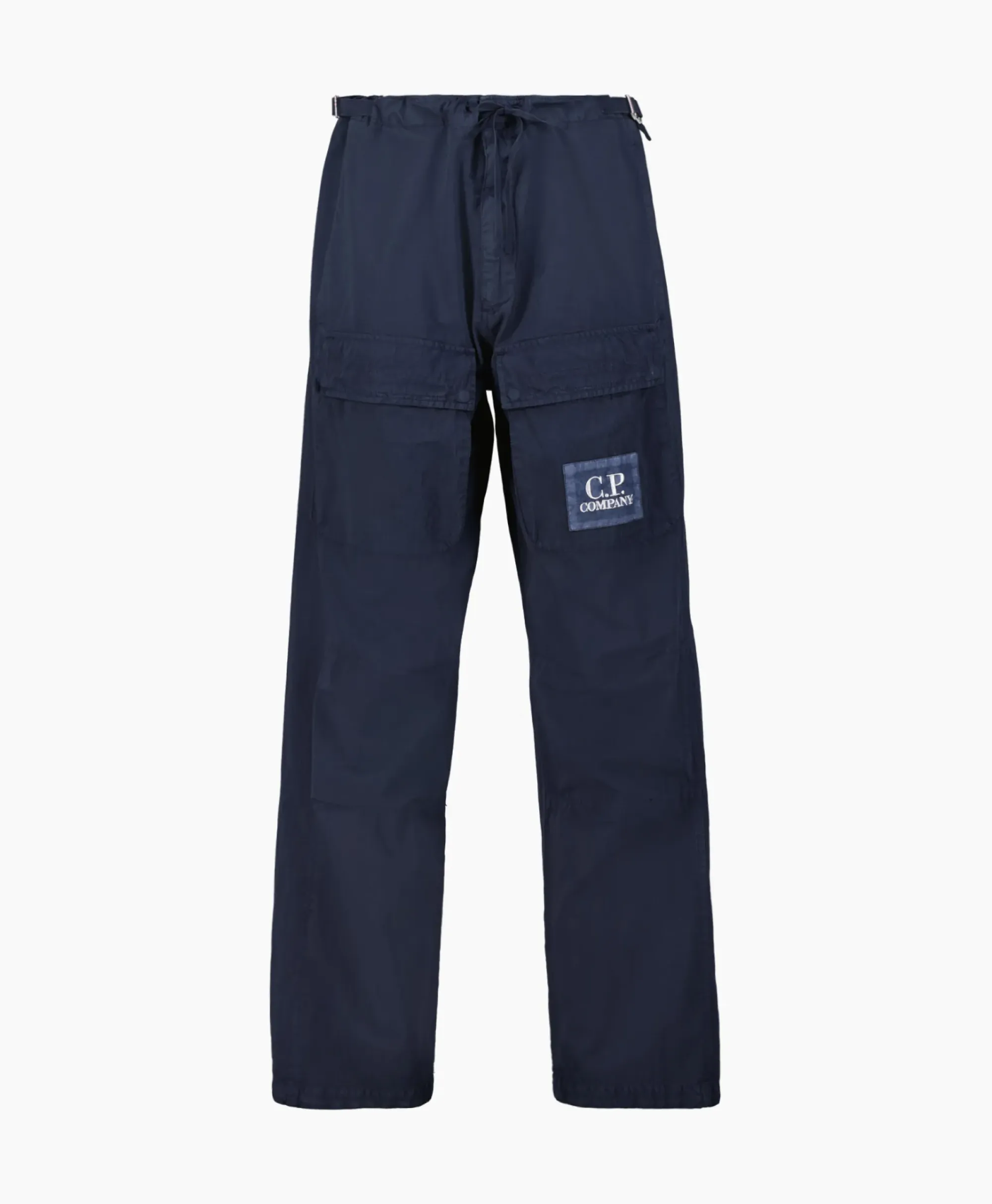 Broeken^Cp Company Broek Fili Loose Donker Blauw