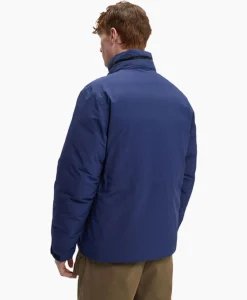 Jassen^Cp Company Jack Micro-M (R) Down Field Blauw
