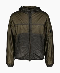Jassen^Cp Company Jack Nada Shell Hooded Groen