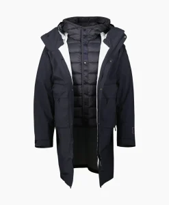Jassen^Cp Company Jack Outerwear - Long Jacket Blauw