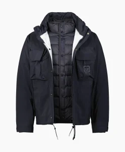Jassen^Cp Company Jack Outerwear - Medium Jacket Blauw