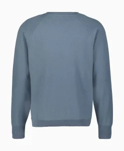 Truien^Cp Company Pullover Metropolis Cotton Stretch Blauw