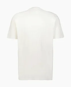T-Shirts^Cp Company T-Shirt Korte Mouw Jersey Artisinal Card Wit