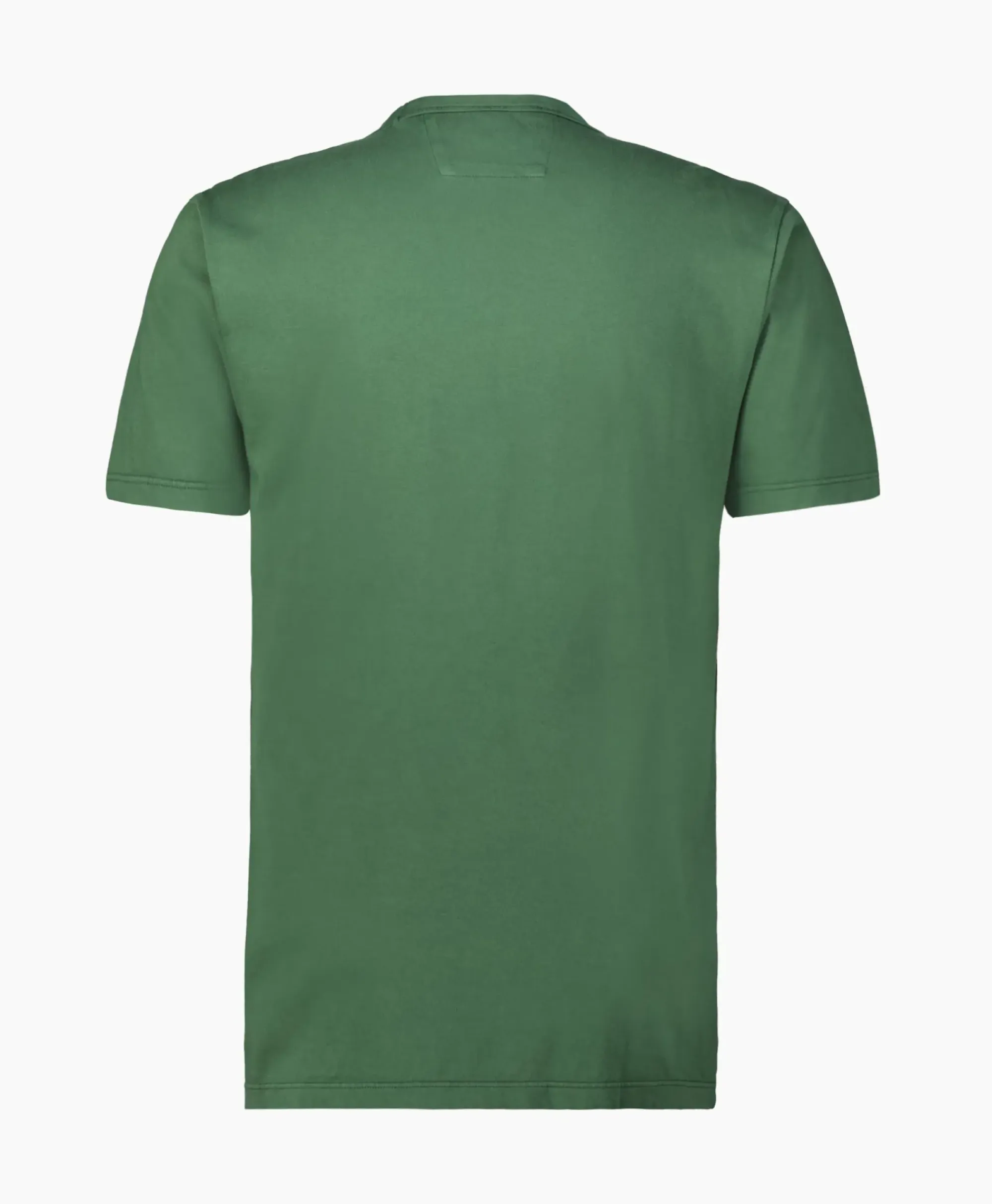 T-Shirts^Cp Company T-Shirt Korte Mouw Jersey Flap Pocket Groen