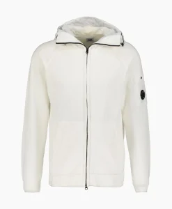 Vesten^Cp Company Vest Cotton Mixed Hooded Knit Wit