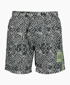 Zwembroeken^Cp Company Zwembroek Flat Nylon Inca Groen