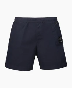 Zwembroeken^Cp Company Zwembroek Flatt Nylon Utility Donker Blauw