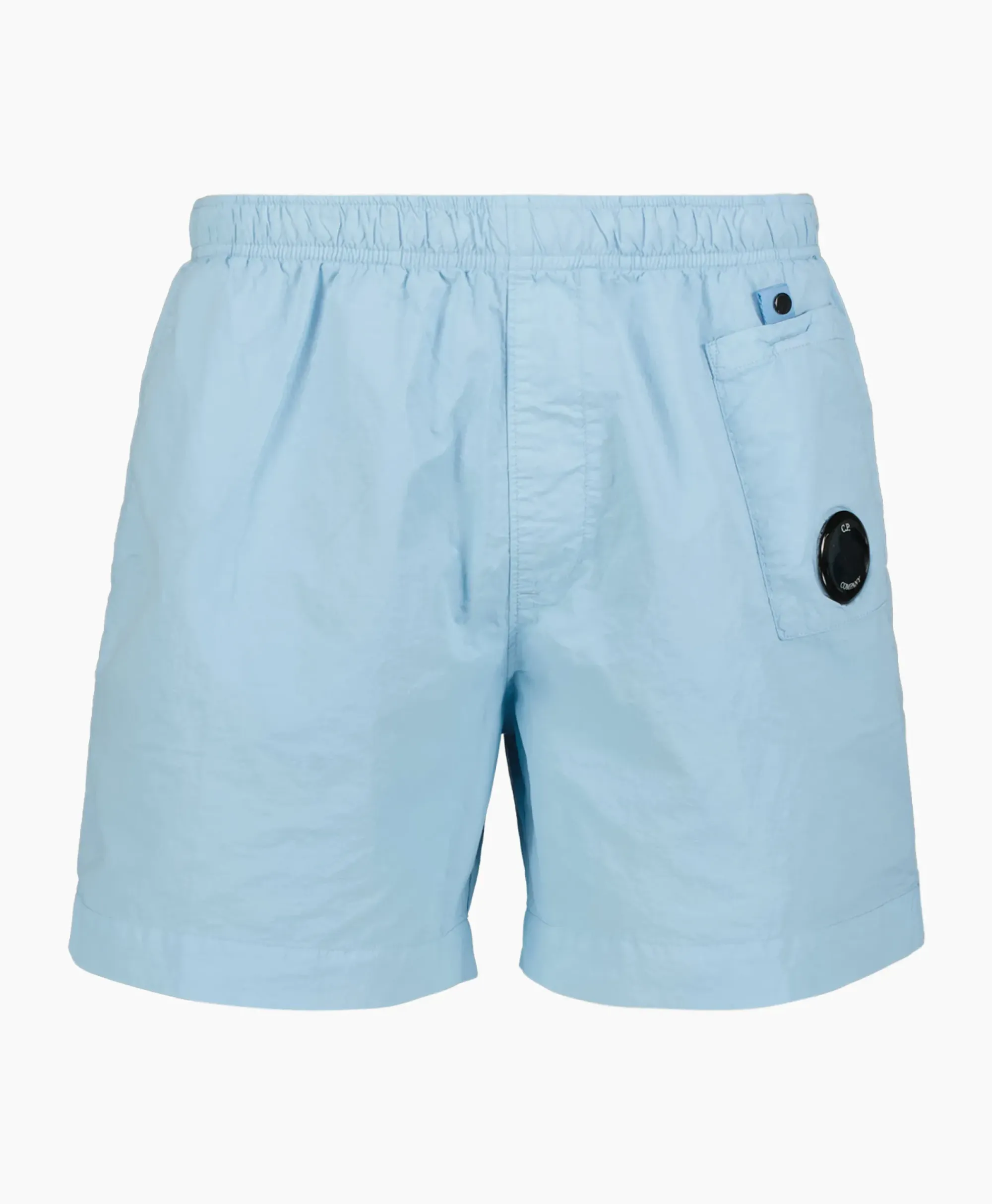 Zwembroeken^Cp Company Zwembroek Flatt Nylon Utility Licht Blauw
