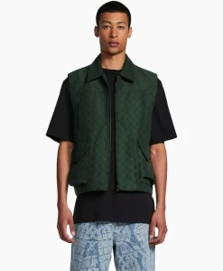 Jassen^Daily Paper Bodywarmer Benji Groen