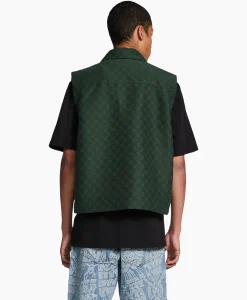 Jassen^Daily Paper Bodywarmer Benji Groen