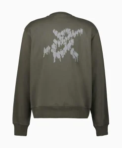 Truien^Daily Paper Sweater Shield Donker Groen
