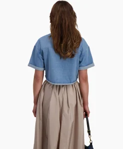 Blouses^D'arc D'Arc Blouse Bovino Blauw