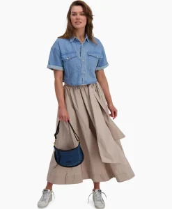 Blouses^D'arc D'Arc Blouse Bovino Blauw