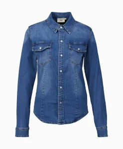 Blouses^D'arc D'Arc Blouse Campo Blauw