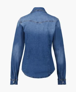 Blouses^D'arc D'Arc Blouse Campo Blauw