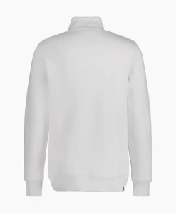 Truien^Denham Logan Half Zip Sweat Ss Beige