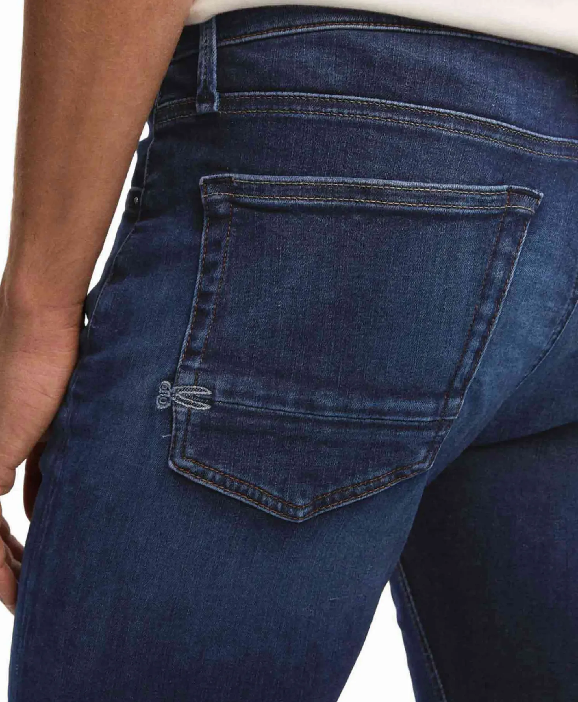 Broeken^Denham Jeans Bolt Fmdw Off White
