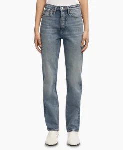 Broeken^Denham Jeans Suki Ab Off White