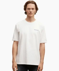 Truien^Denham Pullover Aqua Indigo Relax Tee Hcj Wit