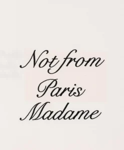 T-Shirts^Drole De Monsieur Le T-Shirt Sloga Cursive Off White