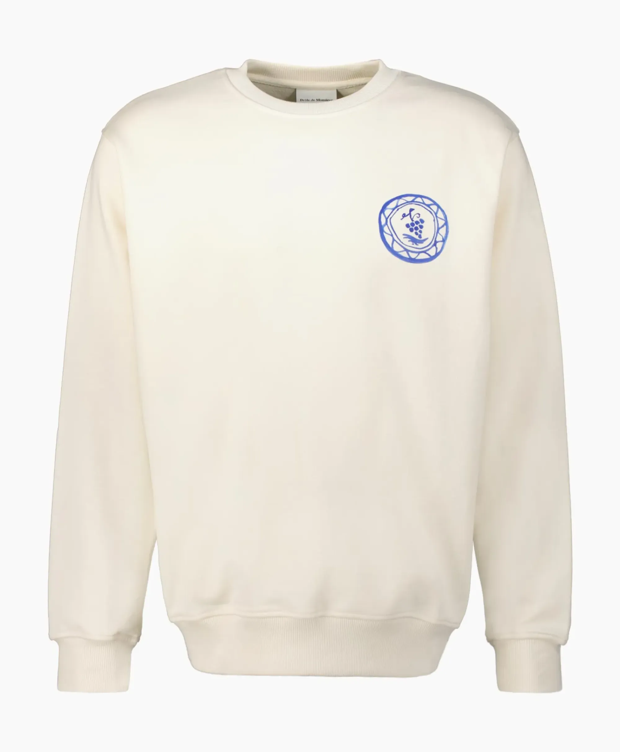 Truien^Drole De Monsieur Sweater Le Sweatshirt Art De La Table Off White