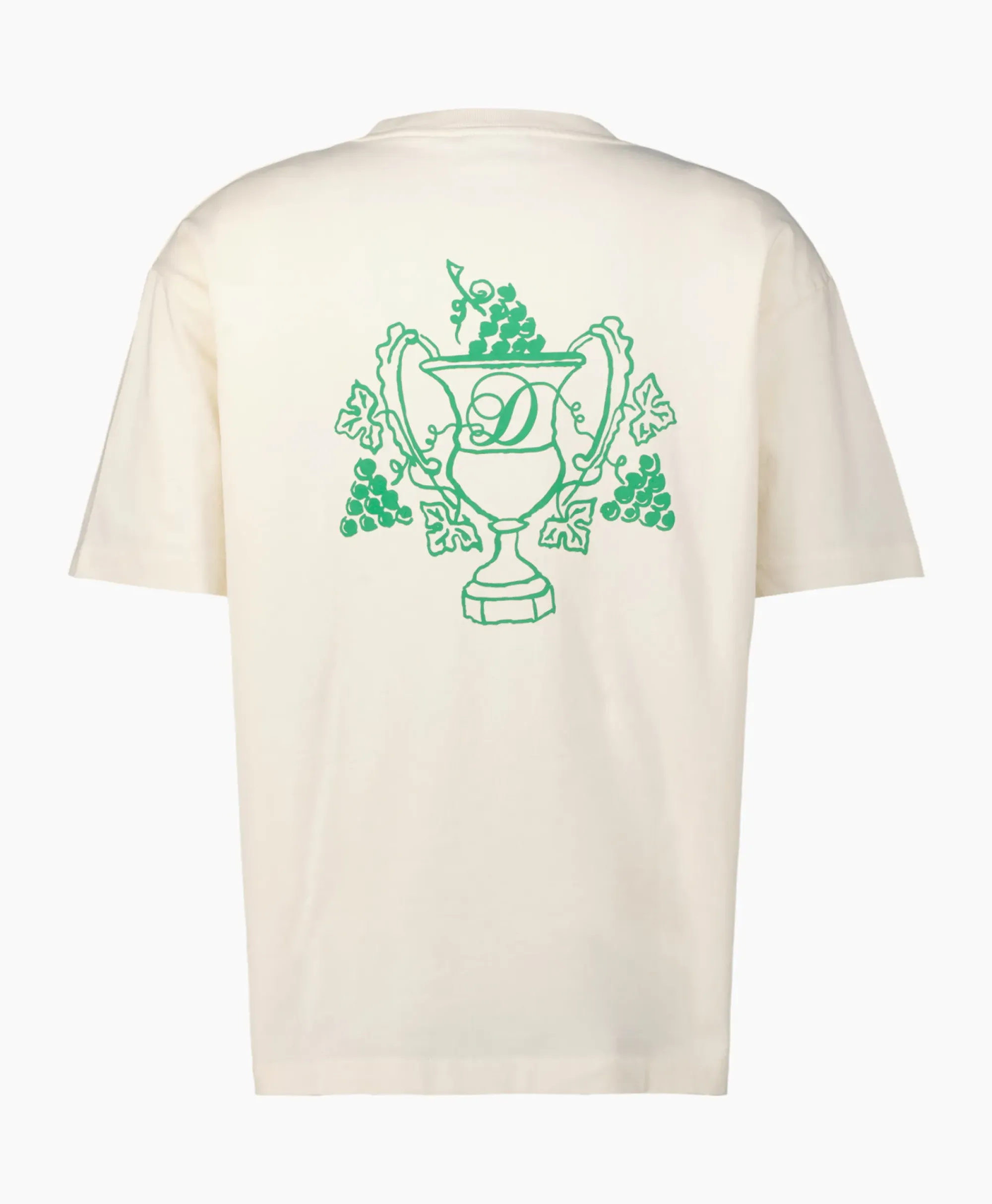 T-Shirts^Drole De Monsieur T-Shirt Korte Mouw Blason Off White