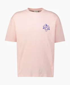 T-Shirts^Drole De Monsieur T-Shirt Korte Mouw Blason Rose