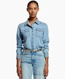 Blouses^Essentiel Antwerp Blouse Fairchild Blauw
