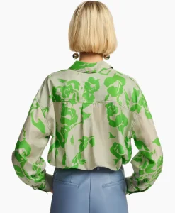 Blouses^Essentiel Antwerp Blouse Forgetmenot Groen