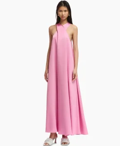 Bruiloftskleding^Essentiel Antwerp Maxi Jurk Finch Roze