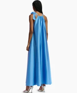 Bruiloftskleding^Essentiel Antwerp Maxi Jurk Famson Blauw