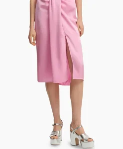 Rokken^Essentiel Antwerp Midi Rok Fondue Pink