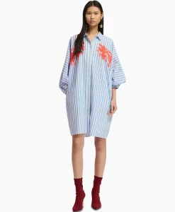 Bruiloftskleding^Essentiel Antwerp Mini Jurk Frilled Off White