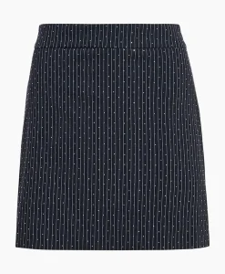 Rokken^Essentiel Antwerp Minirok Faskia Blauw