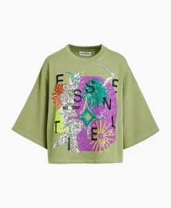 Truien^Essentiel Antwerp Pullover Fullerton Licht Groen