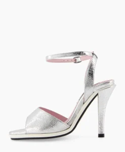 Pumps^Essentiel Antwerp Sandaal Met Hak Fasino Zilver