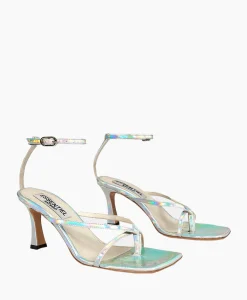 Sandalen^Essentiel Antwerp Sandaal Met Hak Dilver Zilver