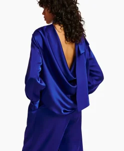 T-Shirts & Tops^Essentiel Antwerp Top Esatin Blauw