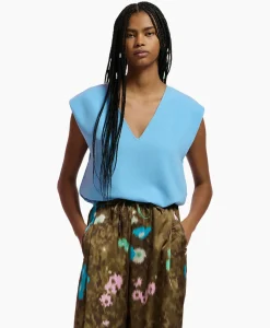 T-Shirts & Tops^Essentiel Antwerp Top Falling Blauw